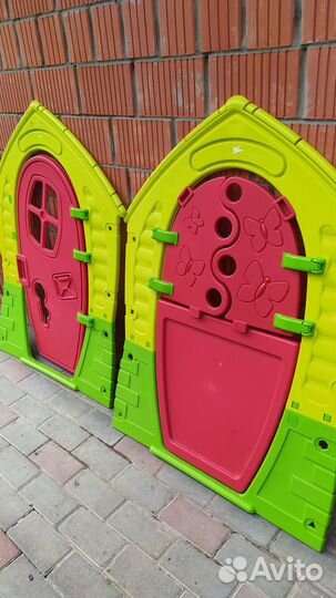 Детский игровой домик уличный пластик