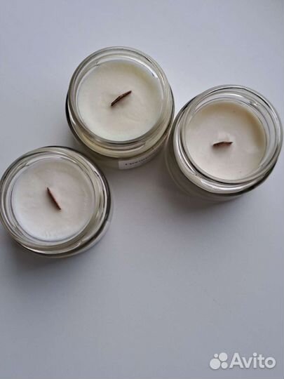 Ароматическая свеча ручной работы