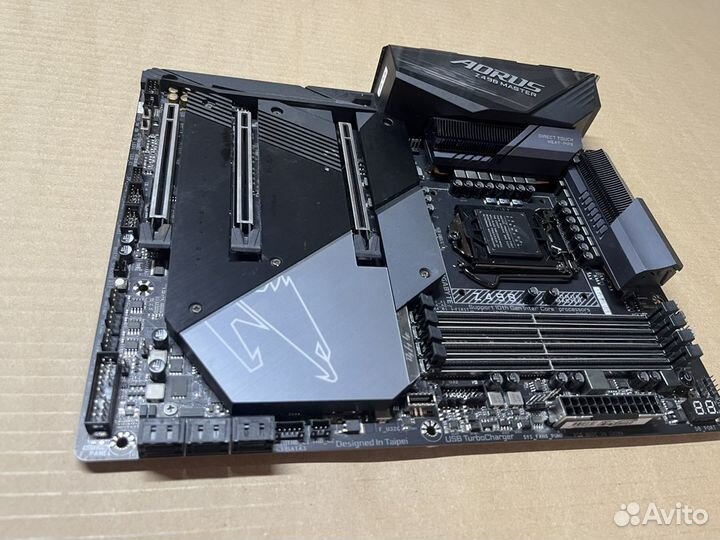 Материнская плата gigabyte Z490 aorus master, LGA