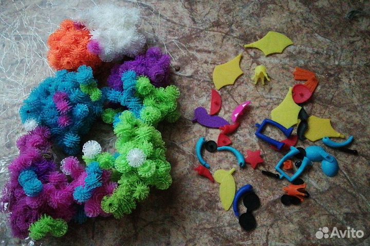 Конструктор bunchems 4+ цена за 2 набора