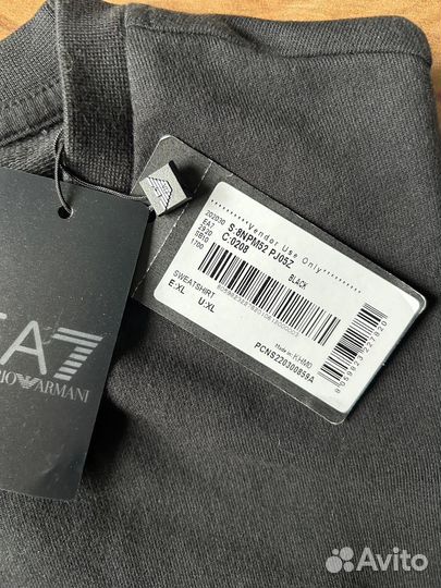 Толстовка свитшот Emporio Armani ea7 новая орига