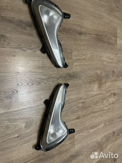 Противотуманные фары на hyundai solaris 1