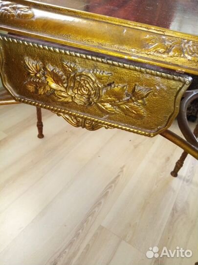 Журнальный столик бу СССР литье Слоны