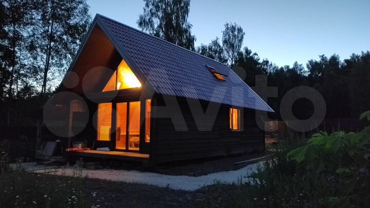 Дом 95 м² на участке 5 сот.