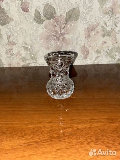 Кружка и вазочка хрусталь СССР