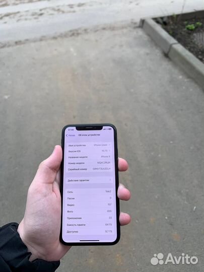iPhone X, 64 ГБ