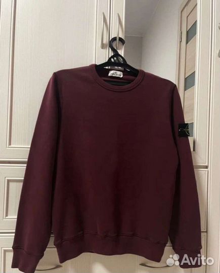 Stone Island свитшот бордовый 14/170