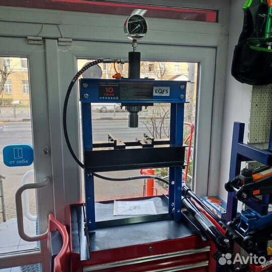 Пресс гидравлический ручной 10т