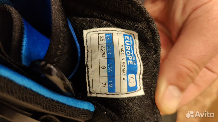 Лыжные ботинки коньковые salomon