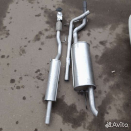 Глушитель skoda rapid/ volkswagen polo/ fabia