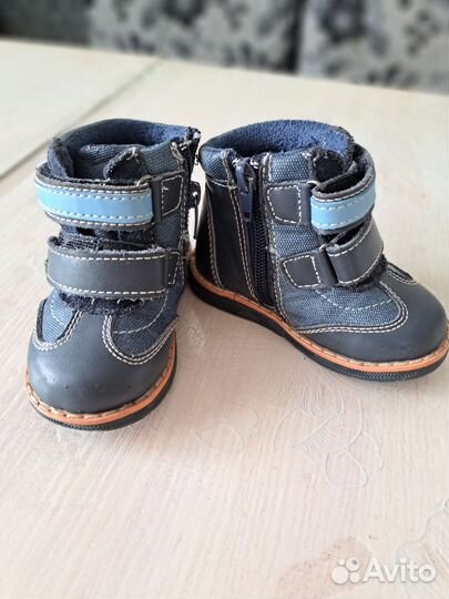 Ботинки на весну для мальчика 20 размер
