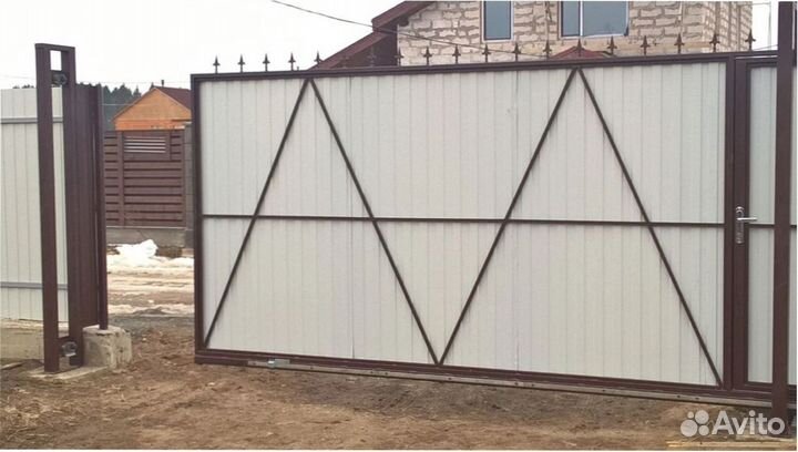 Откатные ворота