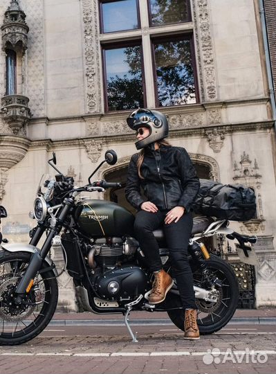 Мотокуртка женская Triumph Roxbury с защитой