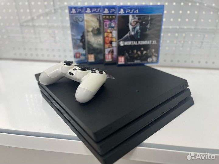 PlayStation 4 pro + игры