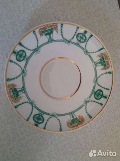 Чайная пара костяной фарфор лфз