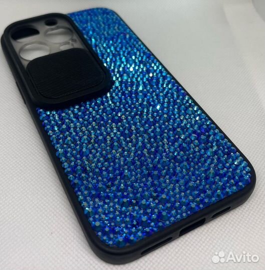 Чехол на iPhone 12 Pro Max со стразами