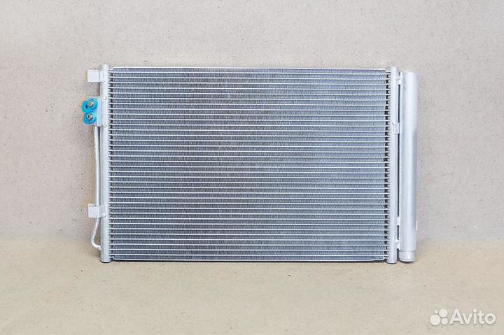 Hyundai Solaris радиатор кондиционера Kia Rio 3