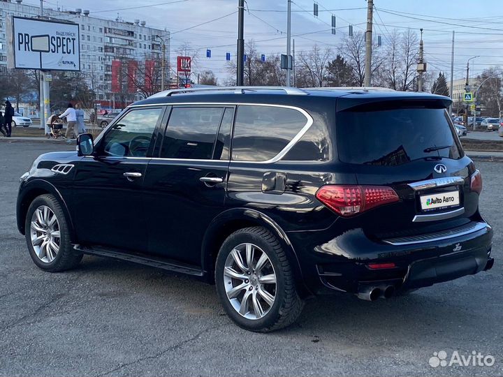 Infiniti QX80 5.6 AT, 2013, 165 000 км