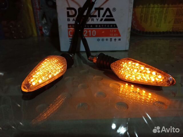 Поворотники на мопед