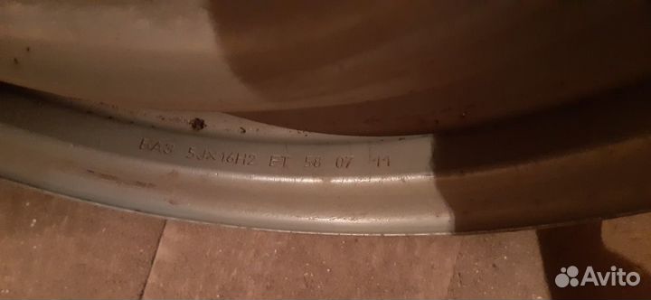 Диски штампы r16 на ниву