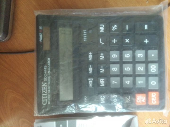 Калькулятор citizen sdc-444s новый