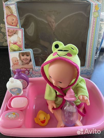 Кукла и Набор для купания с пупсом play baby