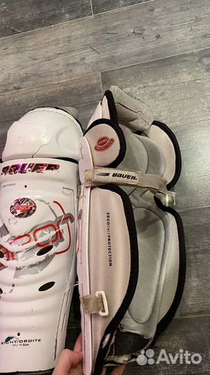 Большие хоккейные щитки (наколенники) Bauer vapor