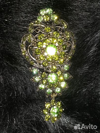 Винтажная брошь времён СССР