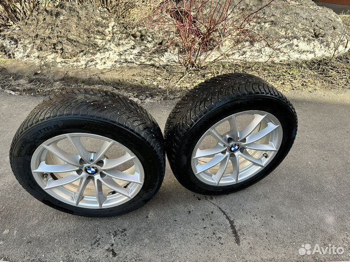 Шины диски и колеса на 17 BMW в сборе с датчиками