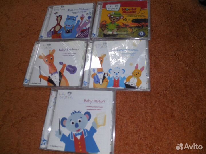 Обучающие DVD и CD для детей Бэби Эйнштейн