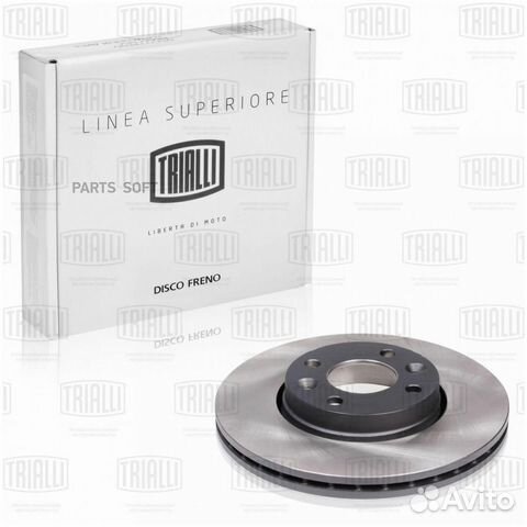 Trialli DF0951S Диск тормозной перед