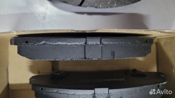 Колодки тормозные.Solaris Rio с 2017 года.С дыркам