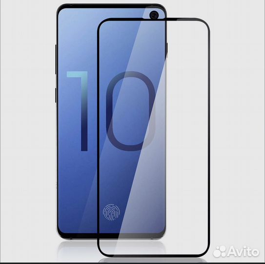 Защитное стекло на samsung s10 lite