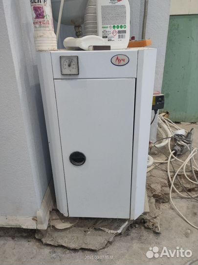 Газовый котел напольный б/у