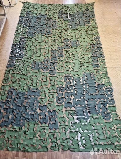 Сеть маскировочная армейская 3/6м