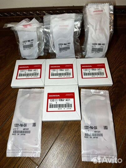 Комплект порш.колец и вкладышей на Honda Civic4D