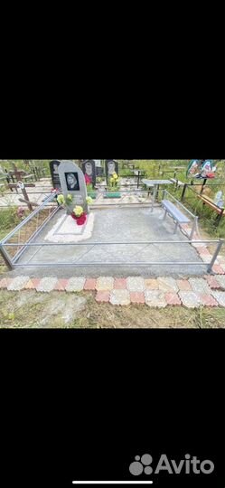 Установка памятников Изготовление оградок