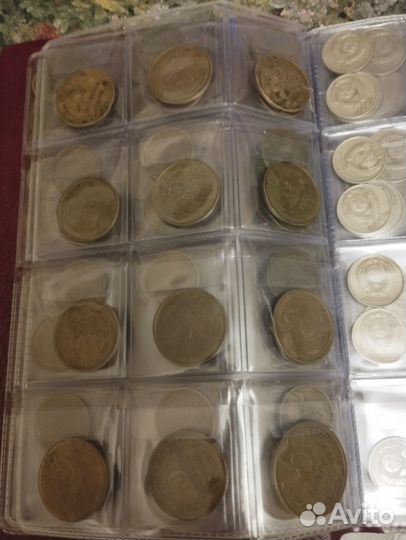 Продам альбом с монетами СССР/обмен