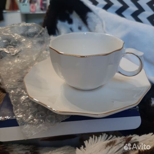 Чайная пара фарфор Gipfel International