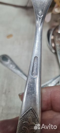 Ложки вилки мельхиоровые СССР