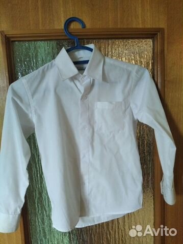 Рубашка белая для мальчика