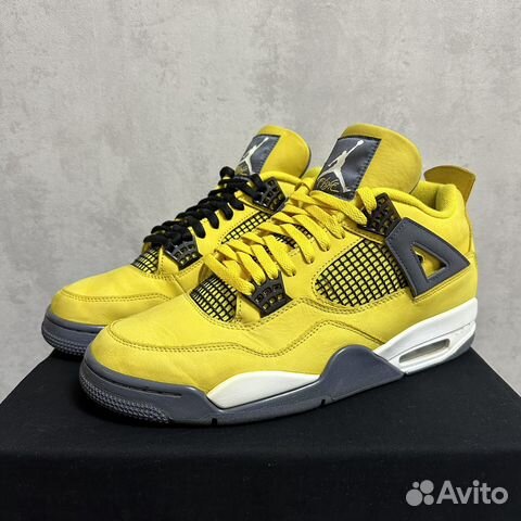 Nike Air Jordan 4 “Lightning” 12 us оригинал купить в Москве | Личные ...