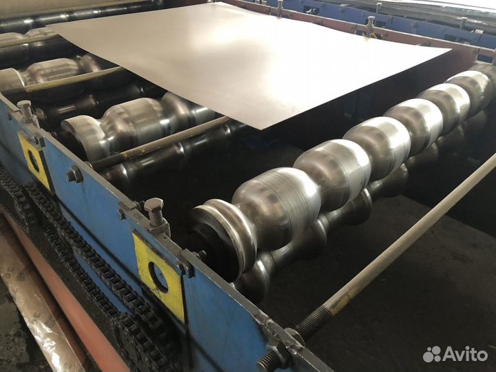 Линия по производству металлочерепицы