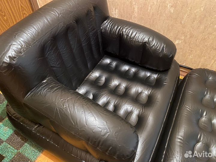 Надувная кровать с насосом 5 в 1