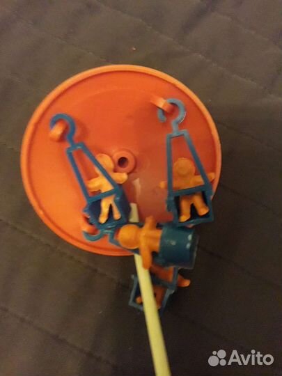 Карусель мини с пупсиками 1,5см,ссср,10см