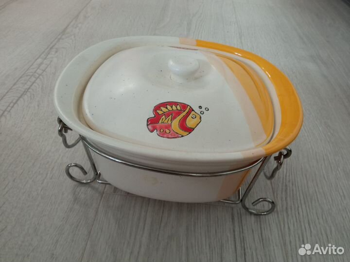 Кастрюля керамическая 1,5л