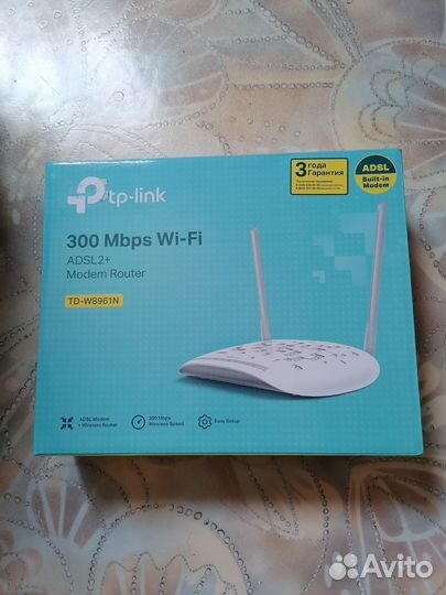 Wi-Fi Модем роутер adsl2+