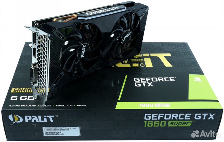 Palit GeForce GTX 1660 super Gaming Pro