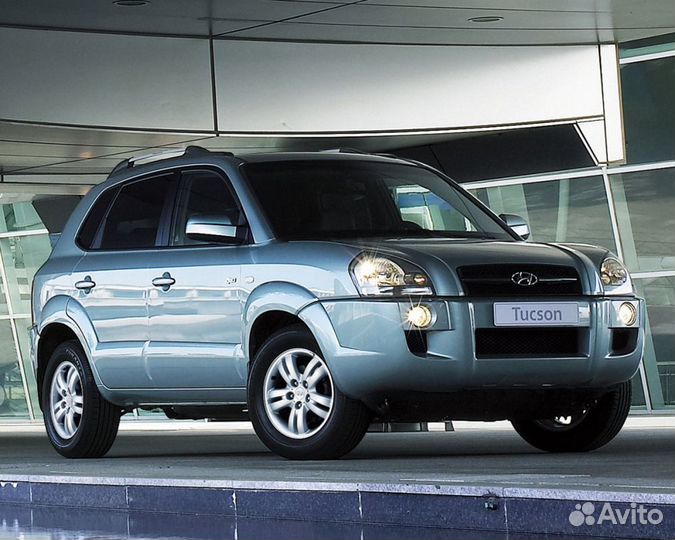 Новые стекла фары Hyundai Tucson I 2004-2010