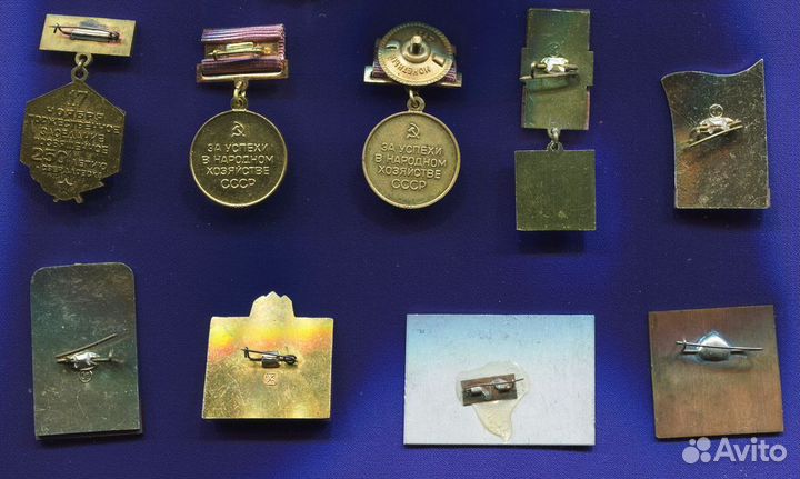 Знаки СССР И России